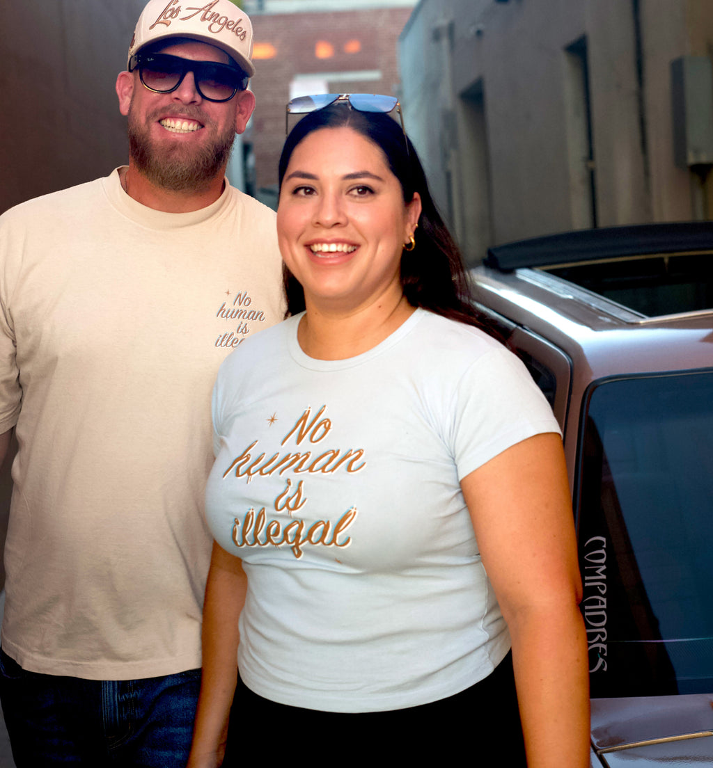 No Human is Illegal Baby Tee