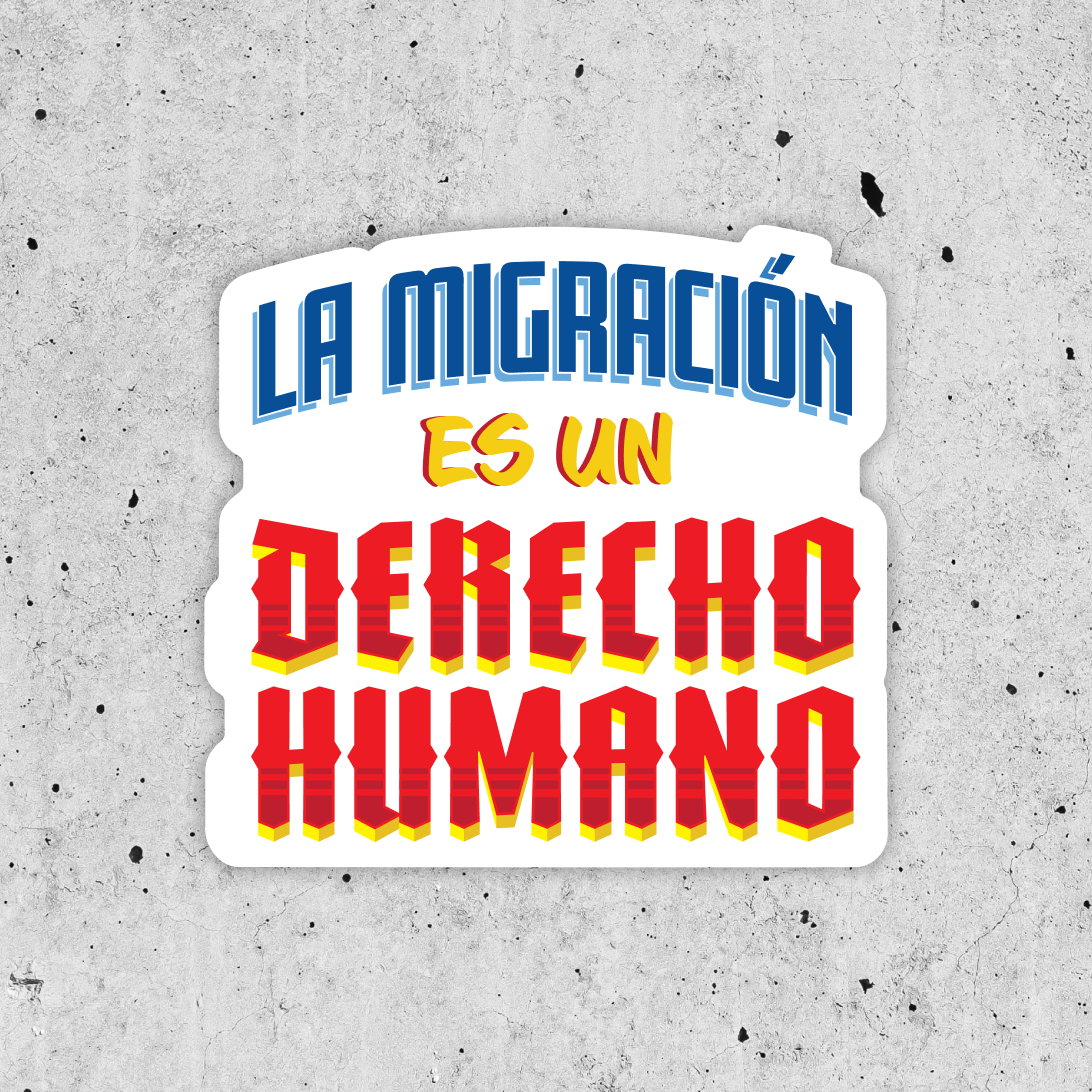 Derecho Humano Sticker
