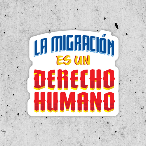 Derecho Humano Sticker